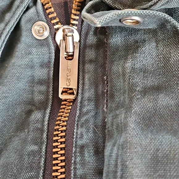 Vintage 90's Carharrt Duck Cape, Duster, Barn Coat Size XXL - Picture 6 of 13